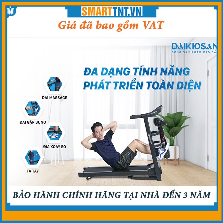 Máy chạy bộ đa năng chính hãng Daikiosan DVCB-00002