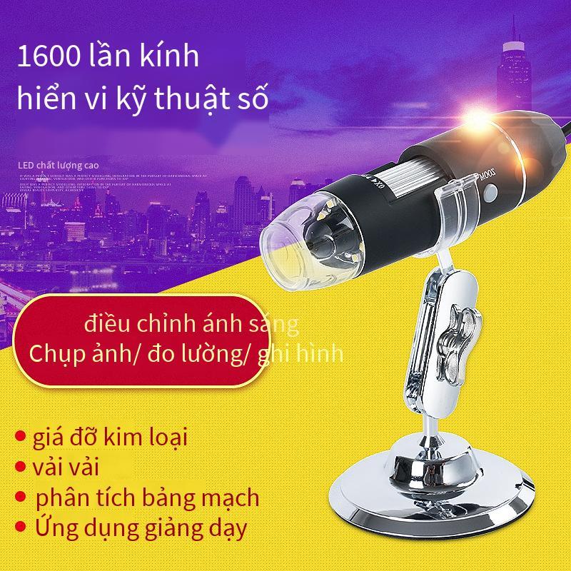 Phong cách mới nhất 1600 lần kính hiển vi điện tử USB kính lúp kỹ thuật số bảo trì công nhân kiểm tra kính hiển vi di động cầm tay