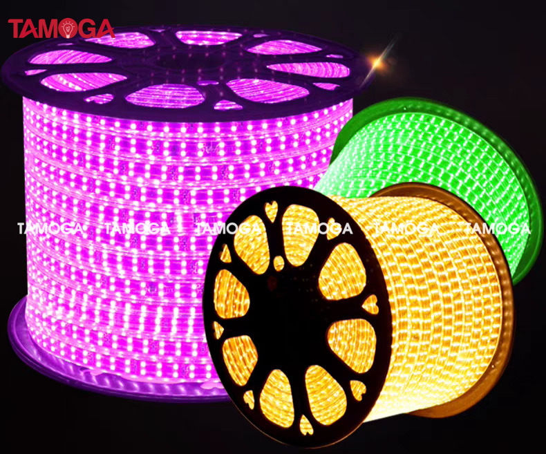Dây đèn led trang trí dây đôi TAMOGA KISAENS 2835 đủ màu sắc