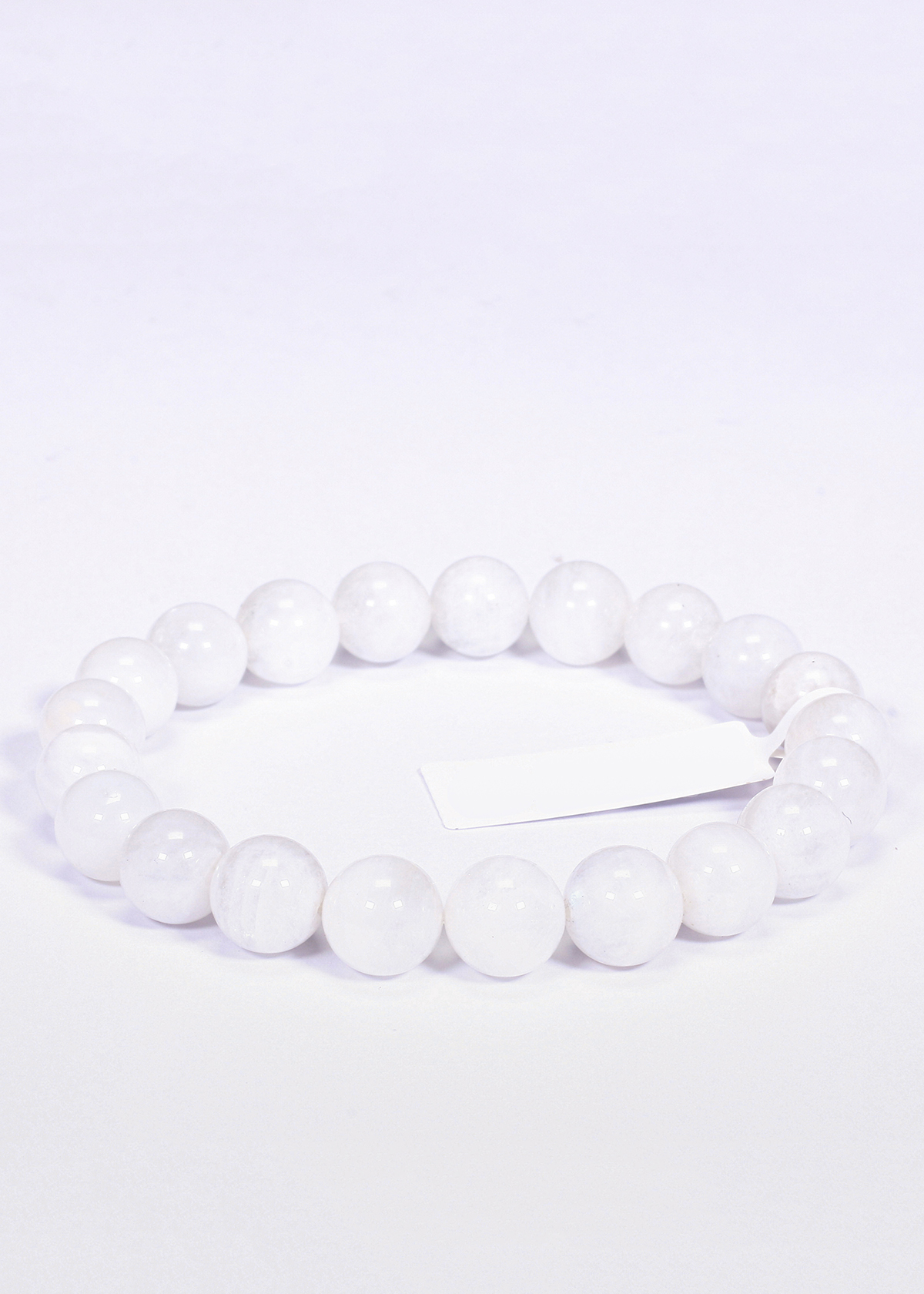 Vòng tay đá xà cừ trắng mệnh thủy, kim - Ngọc Quý Gemstones