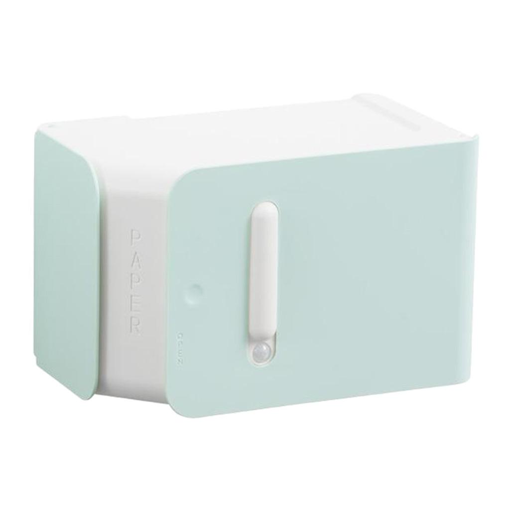 Wall-Mount Toilet Paper Holder Towel Holder Bathroom Dispenser USB Charging.