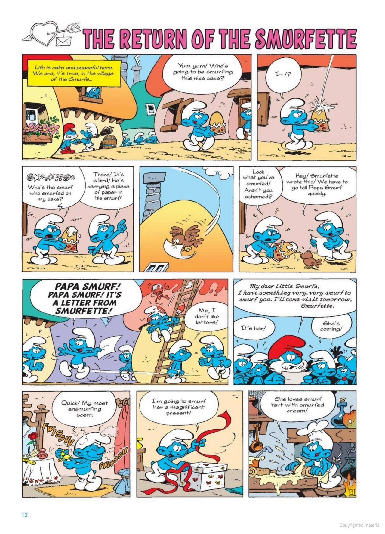 Sách ngoại văn: The Smurfs #10 - The Return Of The Smurfette