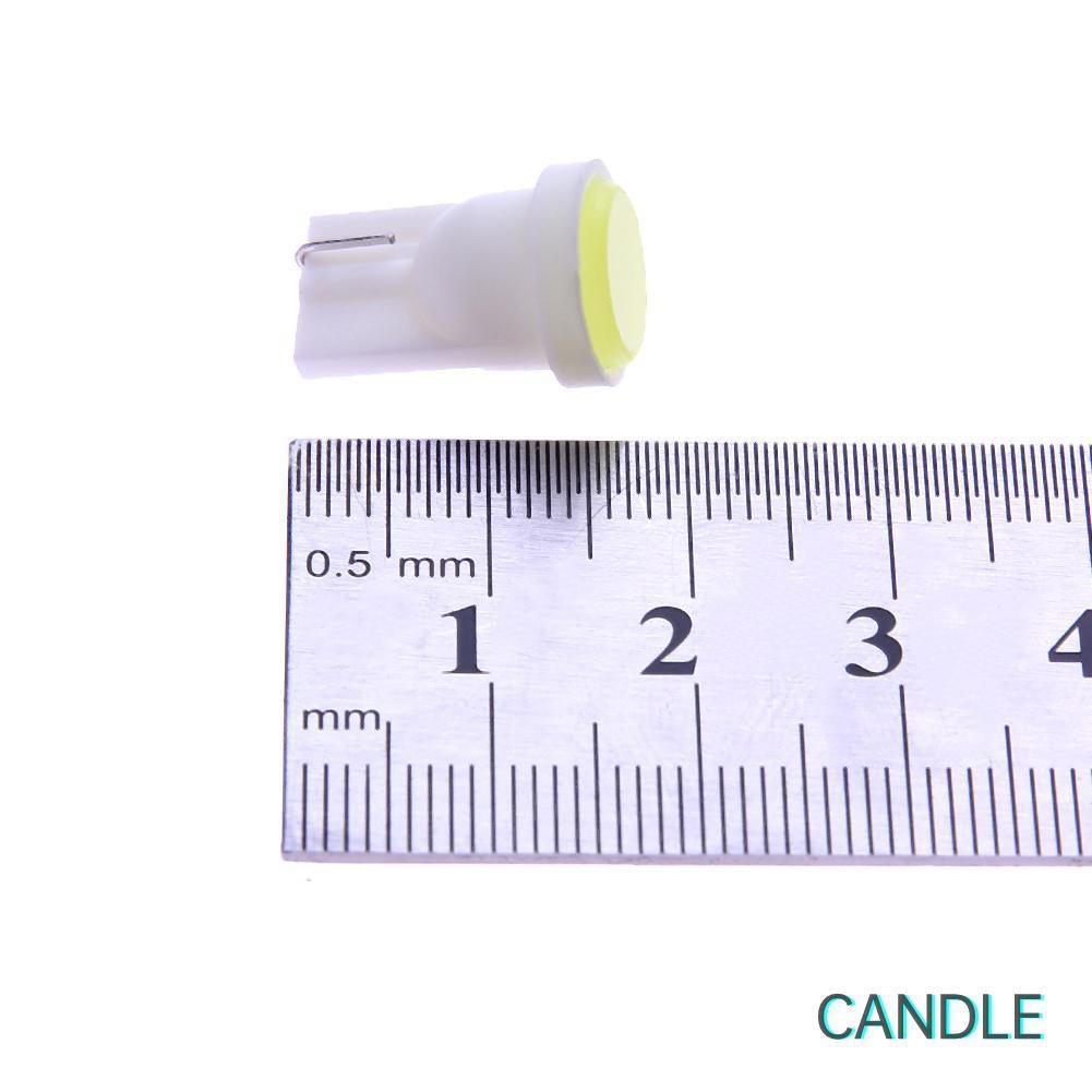 Bộ 10 Đèn Led Ánh Sáng Trắng T10 Cob W5W
