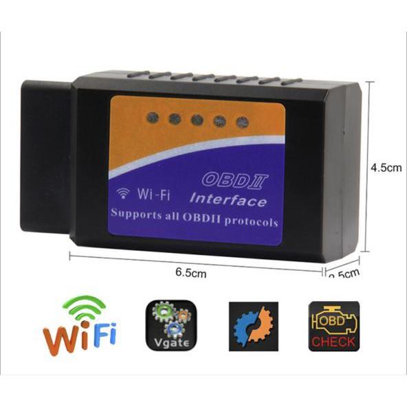 Thiết bị  OBD chẩn đoán lỗi cho ô tô check engine, scan lỗi ô tô OBD kết nối WIFI APP - AsiaMart