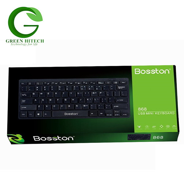 Bàn phím máy tính mini Bosston 868  - Hàng nhập khẩu