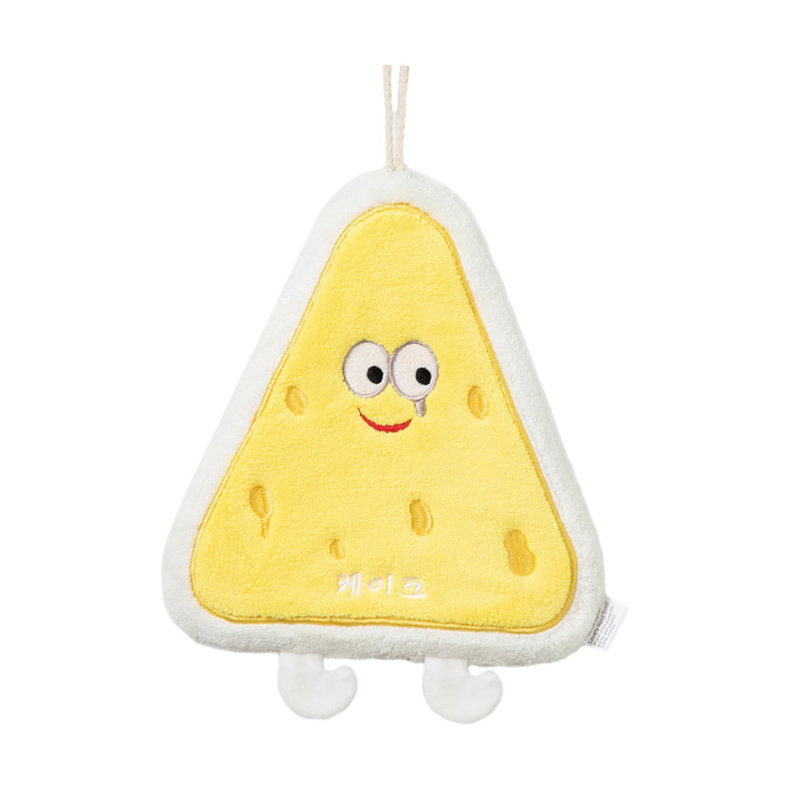 Coral Velvet Hand Towels with Hanging Loops Absorbent Extra Soft Dish Towels