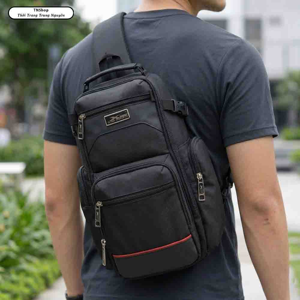 Túi Đeo Chéo Xbags Apex XB 9103 - Túi Bao Tử Thời Trang, Vải Chống Nước Cao Cấp, Nhiều Ngăn Tiện Lợi Đựng iPad, Phong Cách Cá Tính