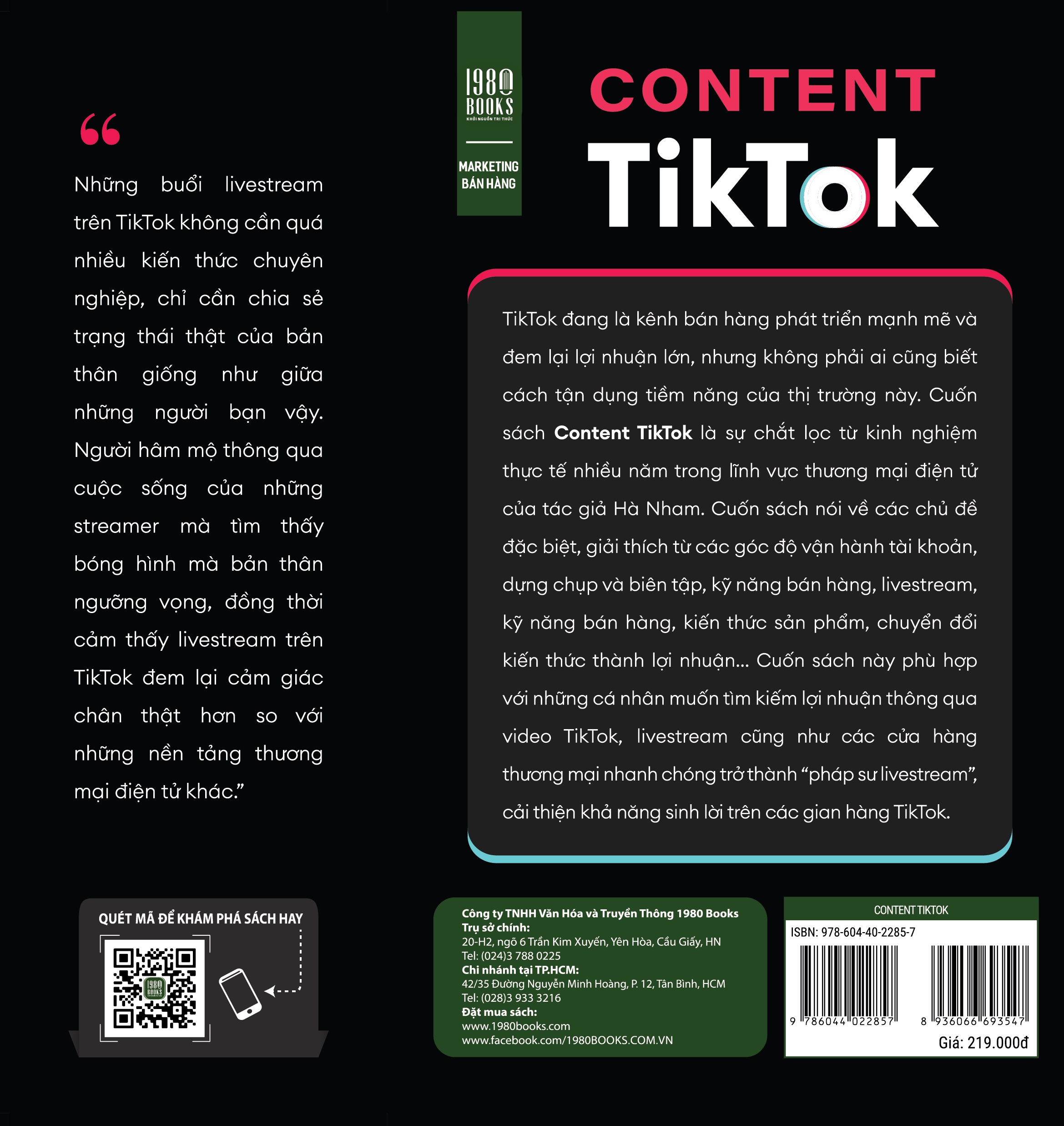Sách - Content Tiktok - Hà Nham