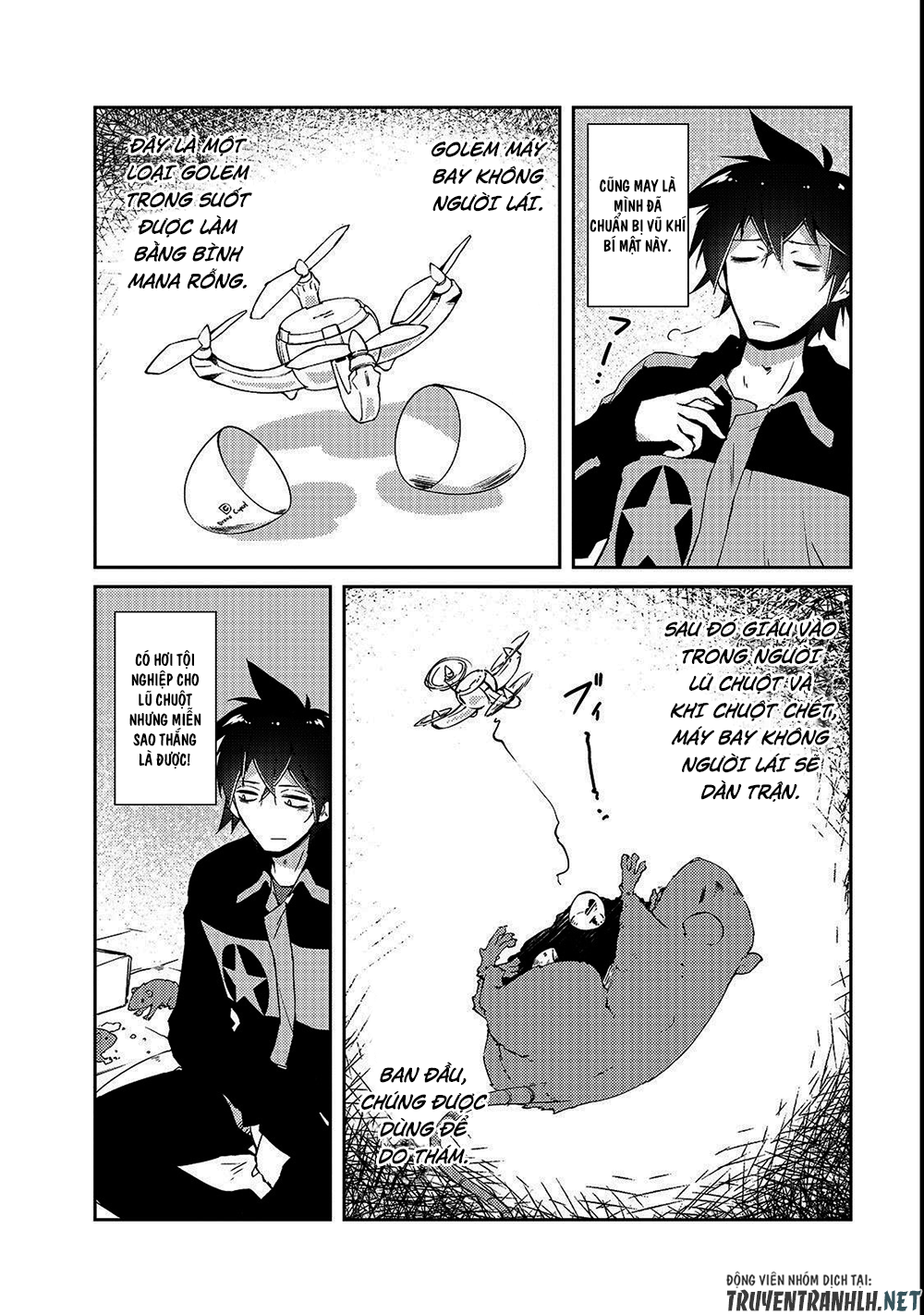 chủ nhân của mê cung rất lười chapter 11 12