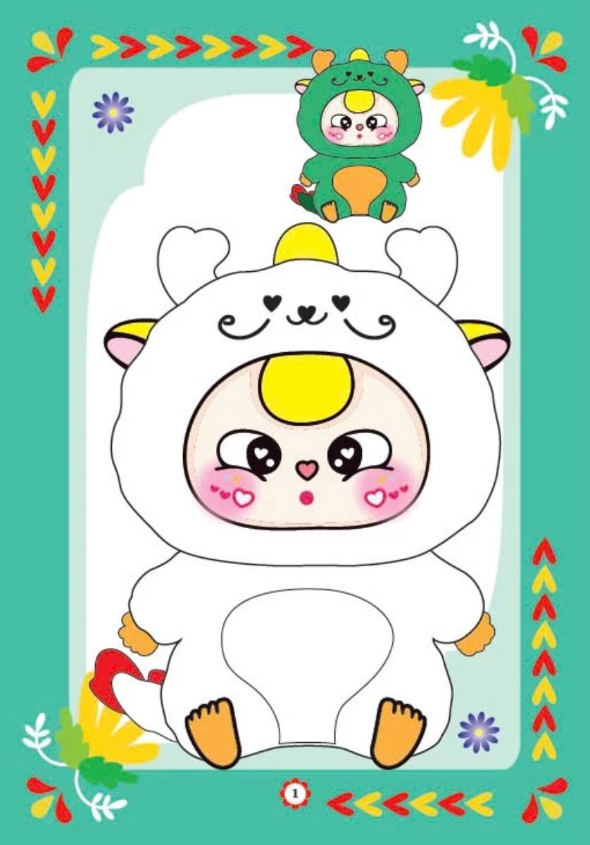 Combo Bé Tô Màu Cinnamoroll + Bé Tô Màu Baby Three (Bộ 4 Cuốn) - HA