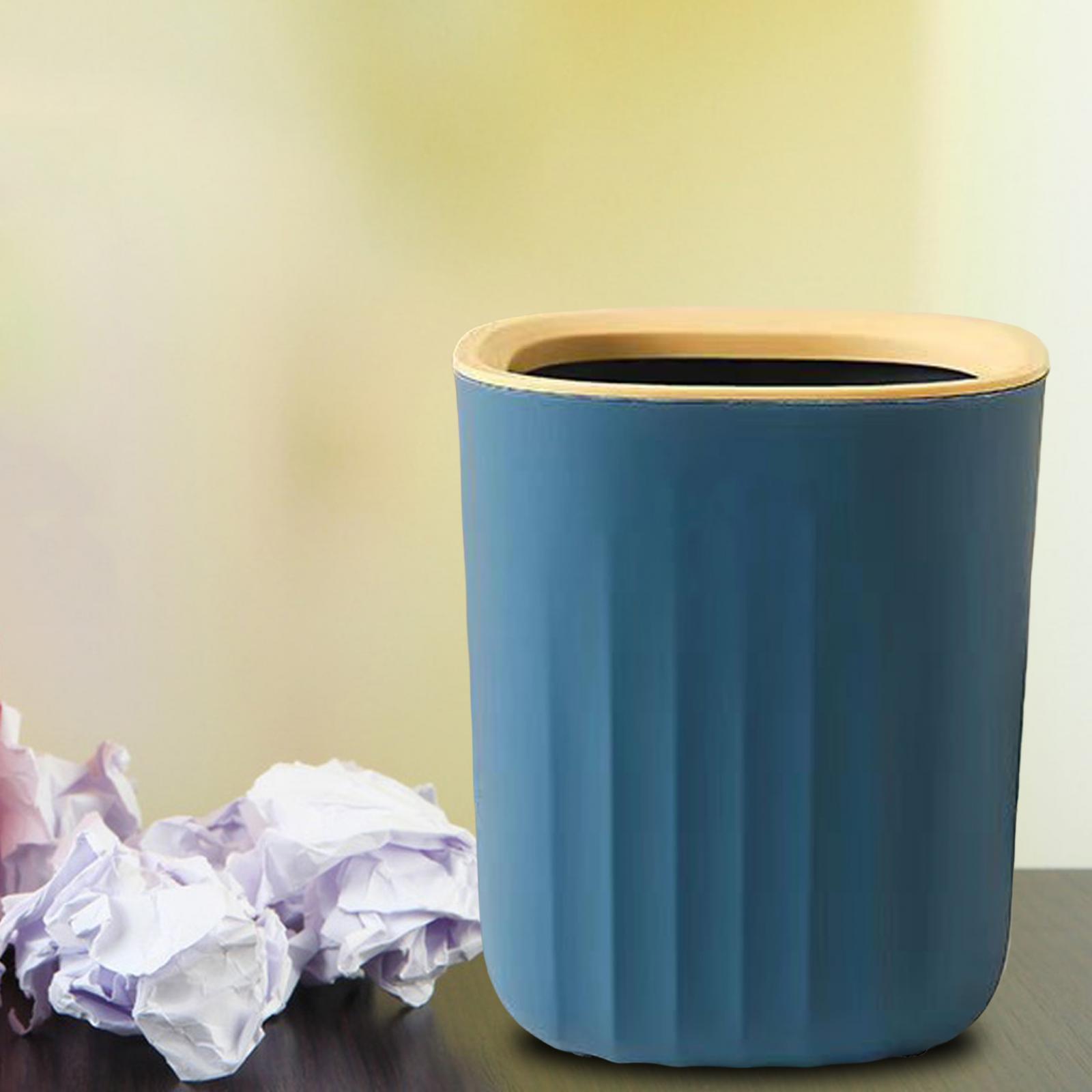 Mini Wastebasket Rubbish Bin Mini Desk Trash Can for Coffee Bar Bedroom Home