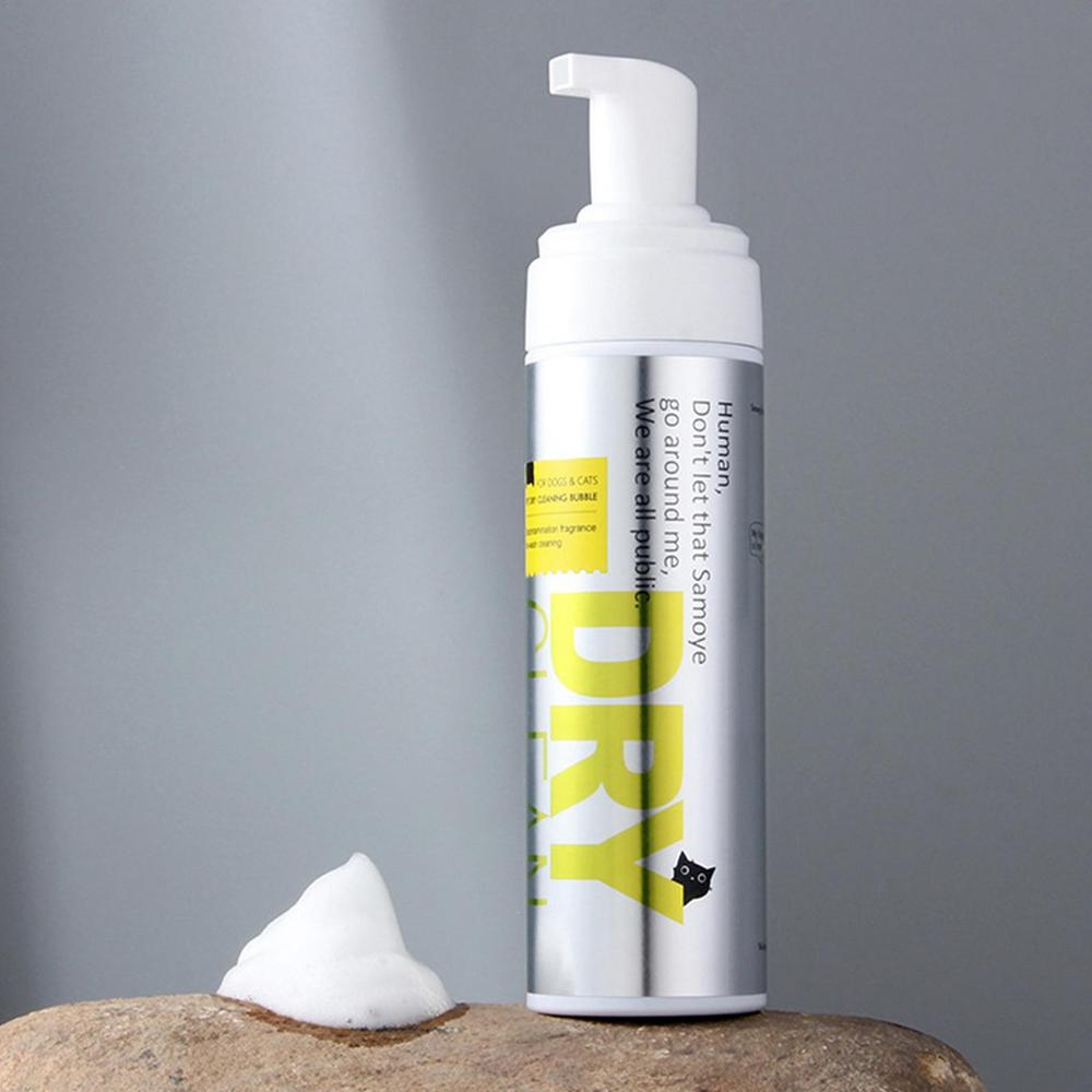 Dầu Gội Khô DRYCLEAN️ Chó Mèo Pet Dry Shampoo, Dog Dry Shampoo Safe & Healthy 200ML