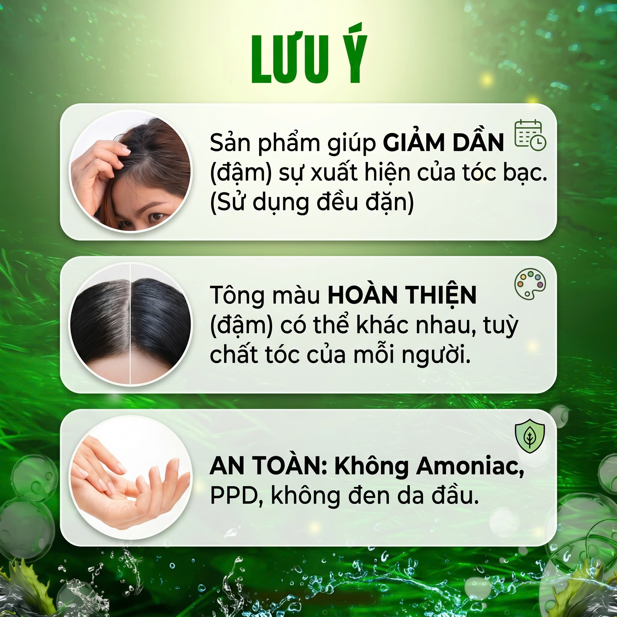 Dầu Gội Phủ Bạc Thiên Nhiên Cao Cấp Rishiri Nhật Bản Hair Color Shampoo 200ml