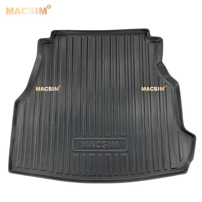 Thảm lót cốp Mercedes C-Class 2022+ (qd) nhãn hiệu Macsim chất liệu tpv cao cấp màu đen