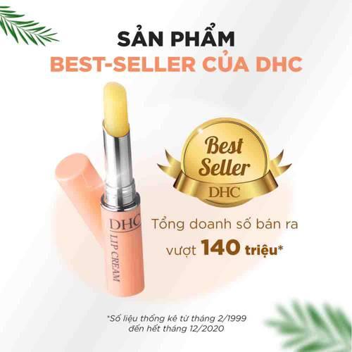 Son Dưỡng DHC Lip Cream, Dưỡng Ẩm, Làm Mềm Môi, Ngừa Thâm Môi, Ngăn Lão Hóa