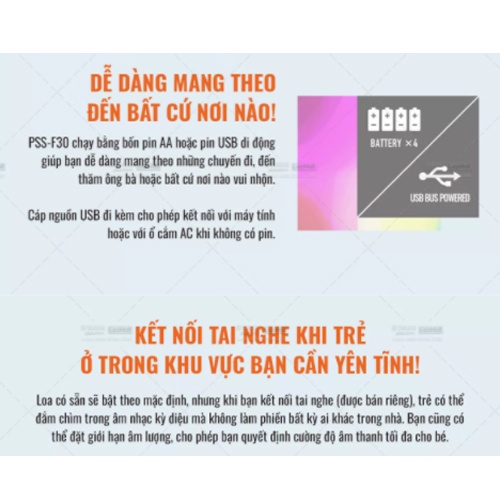 Đàn Organ điện tử YAMAHA cho bé PSS-F30 với hơn 100 tiếng nhạc và nhạc đệm, phù hợp cho trẻ em trên 6 tuổi