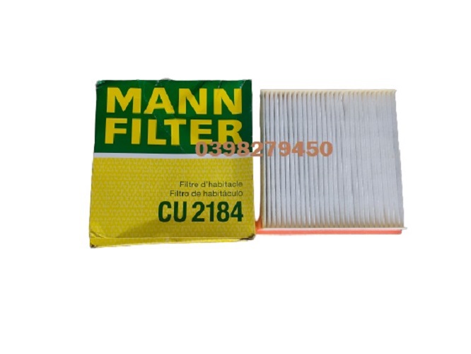 LỌC GIÓ ĐIỀU HÒA MANN FILTER CHO VOLVO TRUCK, RENAUL TRUCK CU2184 (MÃ: 8143691; 8143691-7; 8144430; 20489245; 21758906)