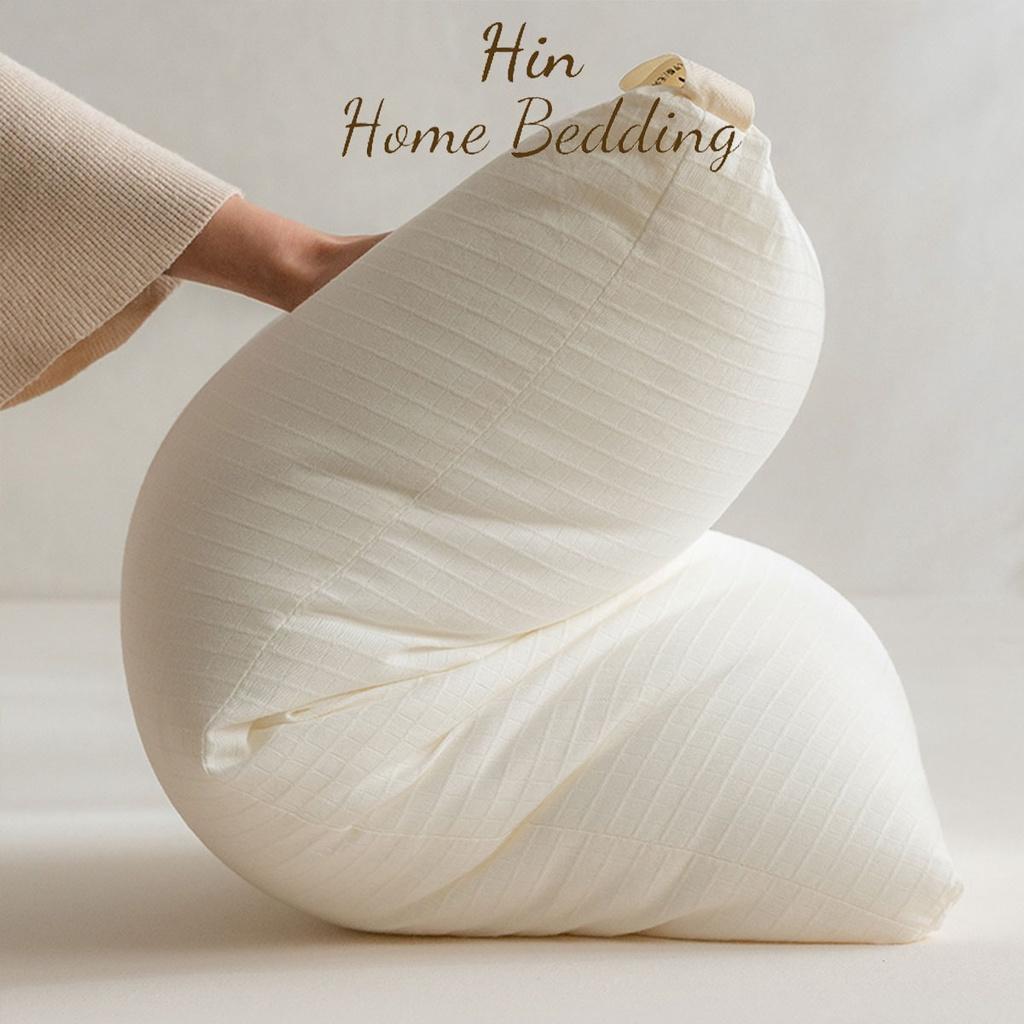 Gối Lông Vũ Nhân Tạo  Hin Home Bedding Cao Cấp Gối Nhật Bản Gối Khách Sạn 50x70cm