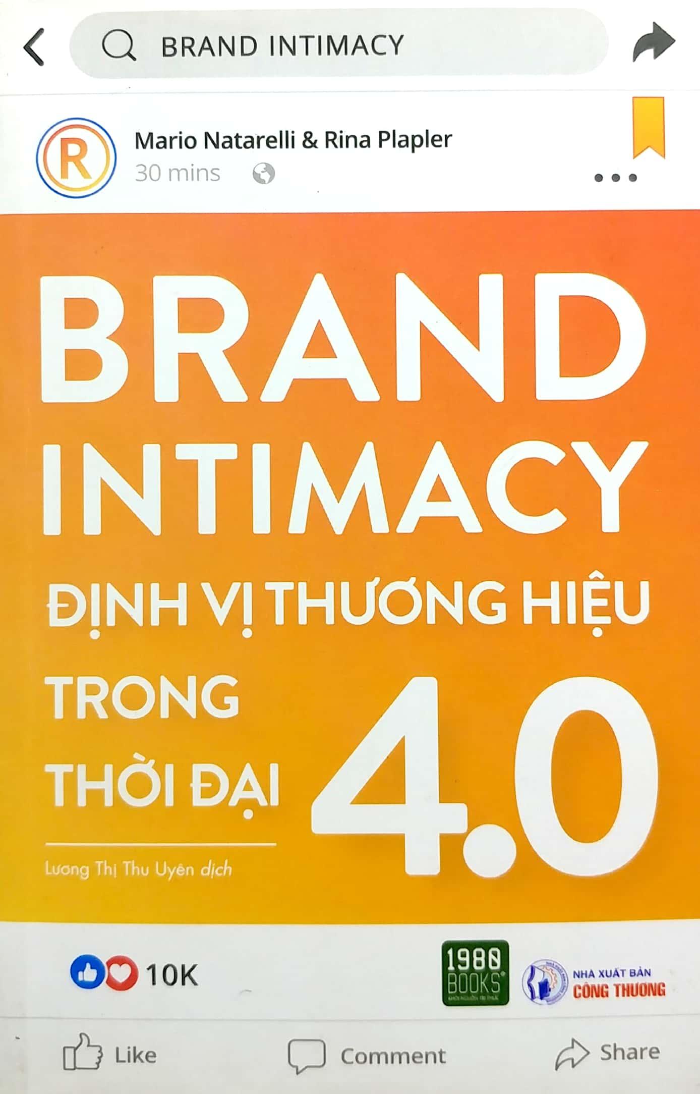 Sách Đinh Vị Thương Hiệu Trong Thời Đại 4.0