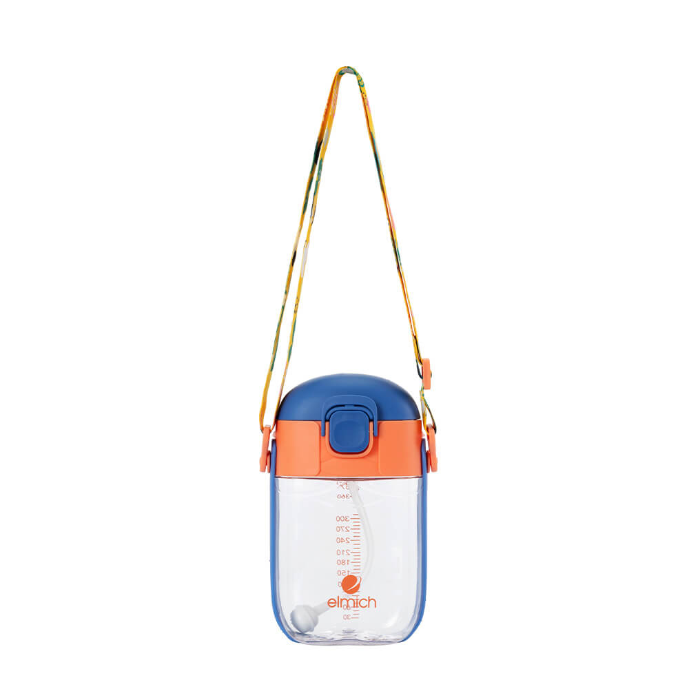 Bình nước trẻ em Elmich BabyCare EL8370 450ml, Hàng chính hãng, nhựa tritan an toàn, BPA Free - JoyMall