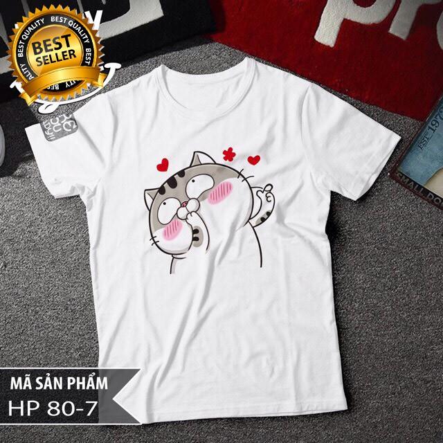 ÁO PHÔNG, ÁO THUN AMI BỤNG BỰ BẮN TIM SIÊU CUTE | AMI CAT TSHIRT