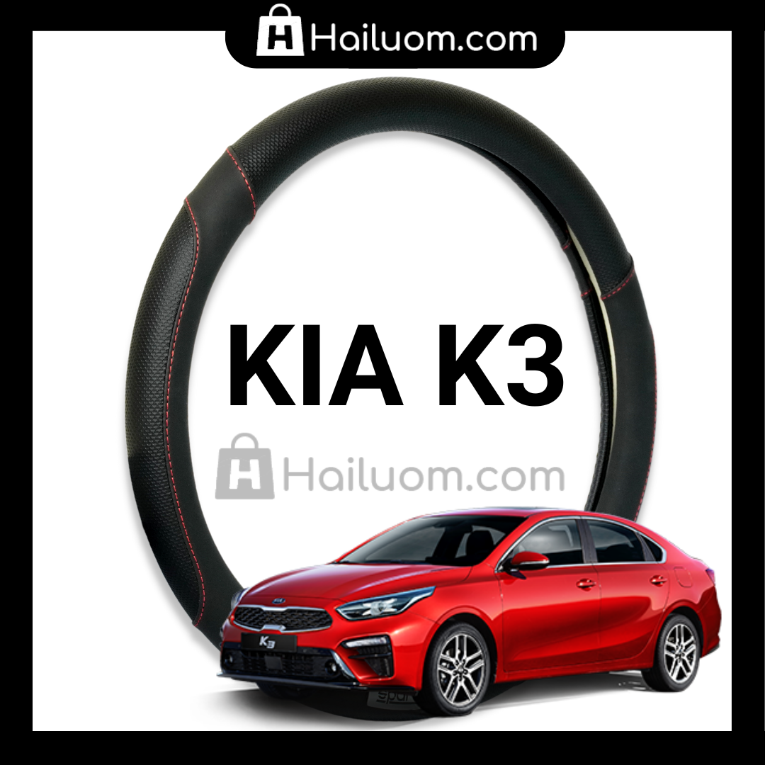 Bọc Vô Lăng ô tô KIA K3 | Bọc Vô Lăng cao cấp Sparco Italy