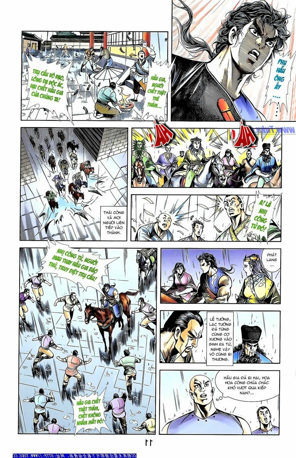 thiên tử truyền kỳ 1 - cơ phát khai chu bản chapter 152 22