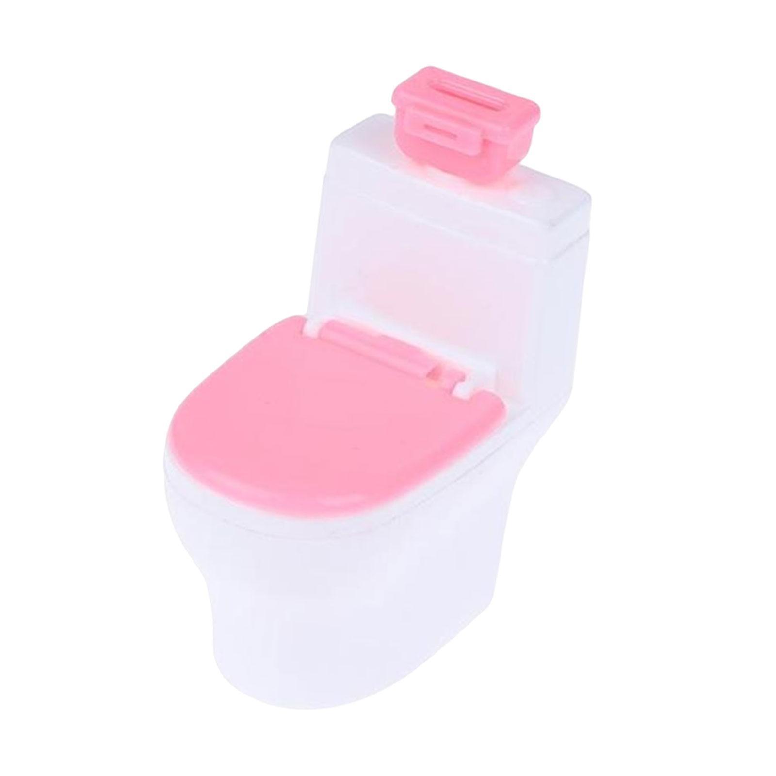 Dollhouse Toilet Life Scene Dollhouse Furniture Decor for Kids Girls Gifts