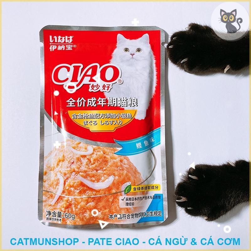 Pate Ciao cho mèo mọi lứa tuổi