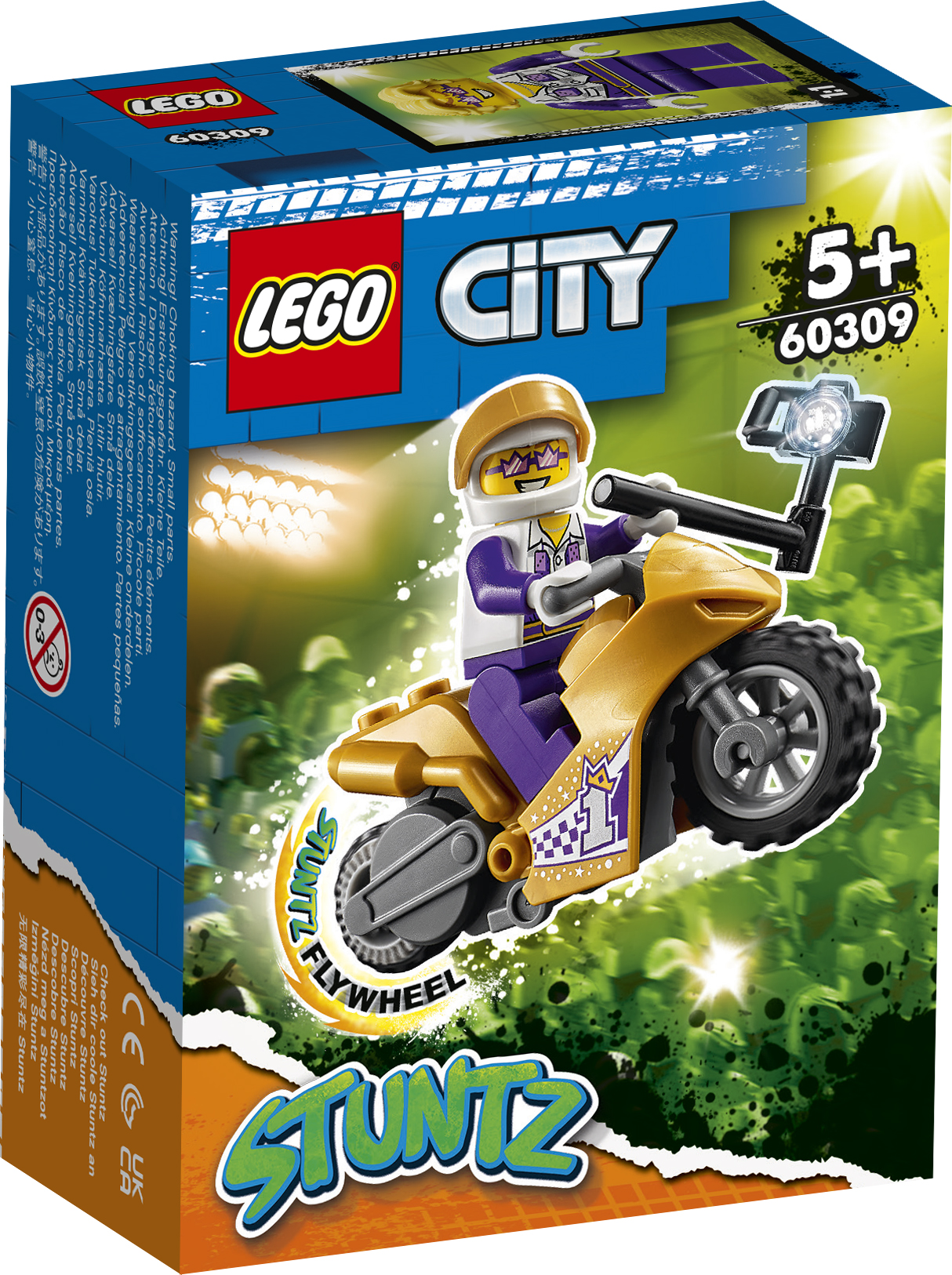 LEGO City 60309 Xe đua mô tô của Glamour Guy (14 chi tiết)