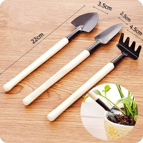 Bộ Dụng Cụ Làm Vườn - Bộ Cuốc Xẻng Mini 3 Món Tiện Dụng hàng đep - Nhà Vừng