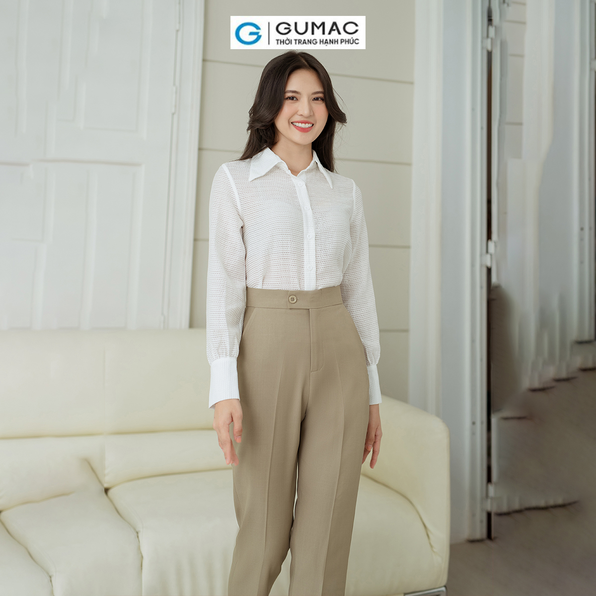 Quần tây cơ bản GUMAC QD08046