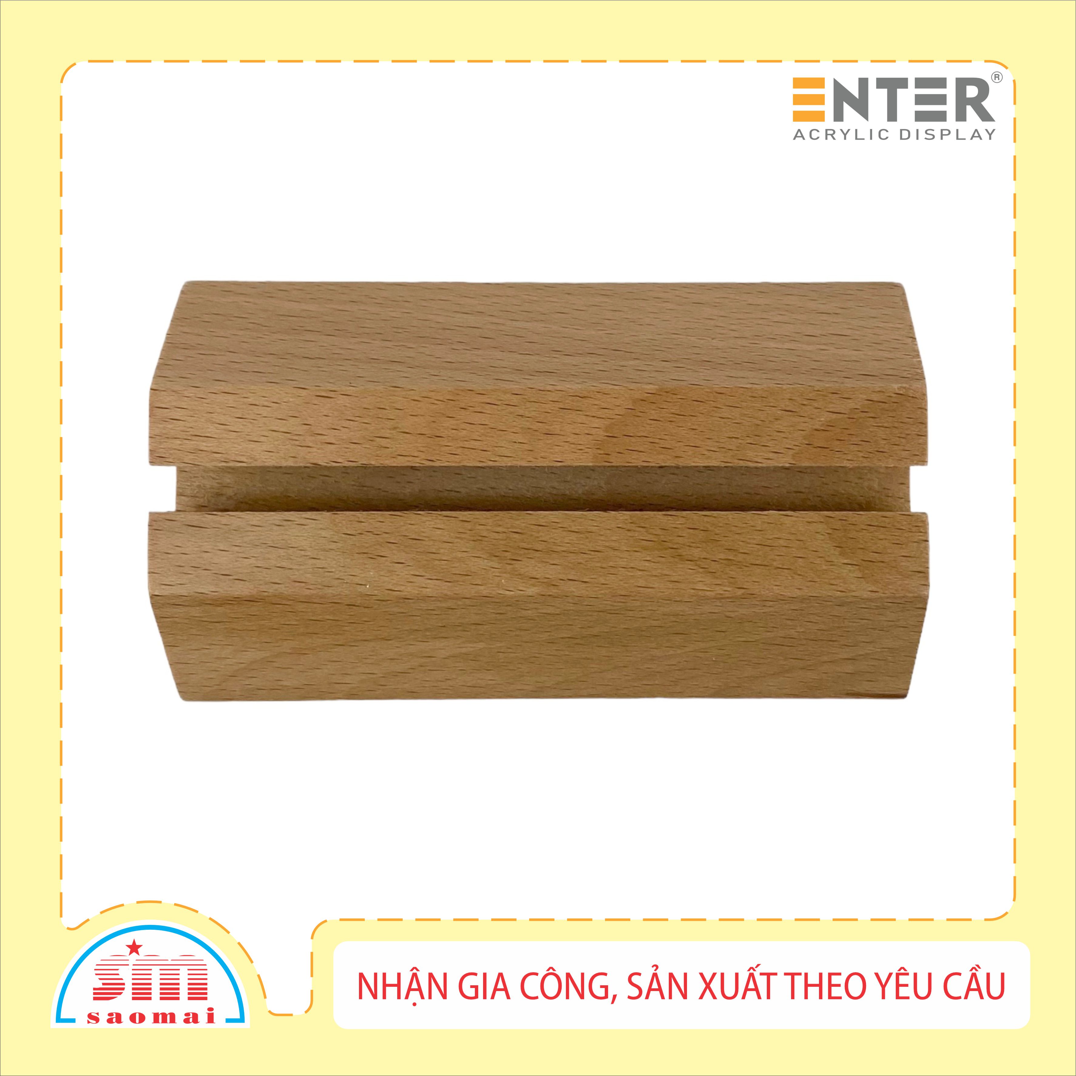 Đế gỗ Enter E41-A / E42-A / E43-A / E44-A vát chữ A