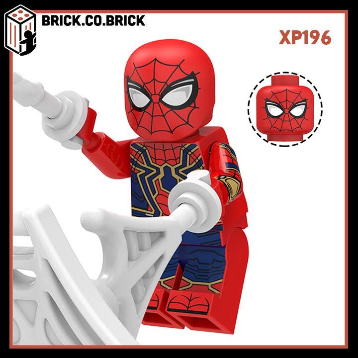 Lắp ráp Đồ chơi Mô hình Người Nhện minifig Siêu anh hùng Spider Mysterio KT1027
