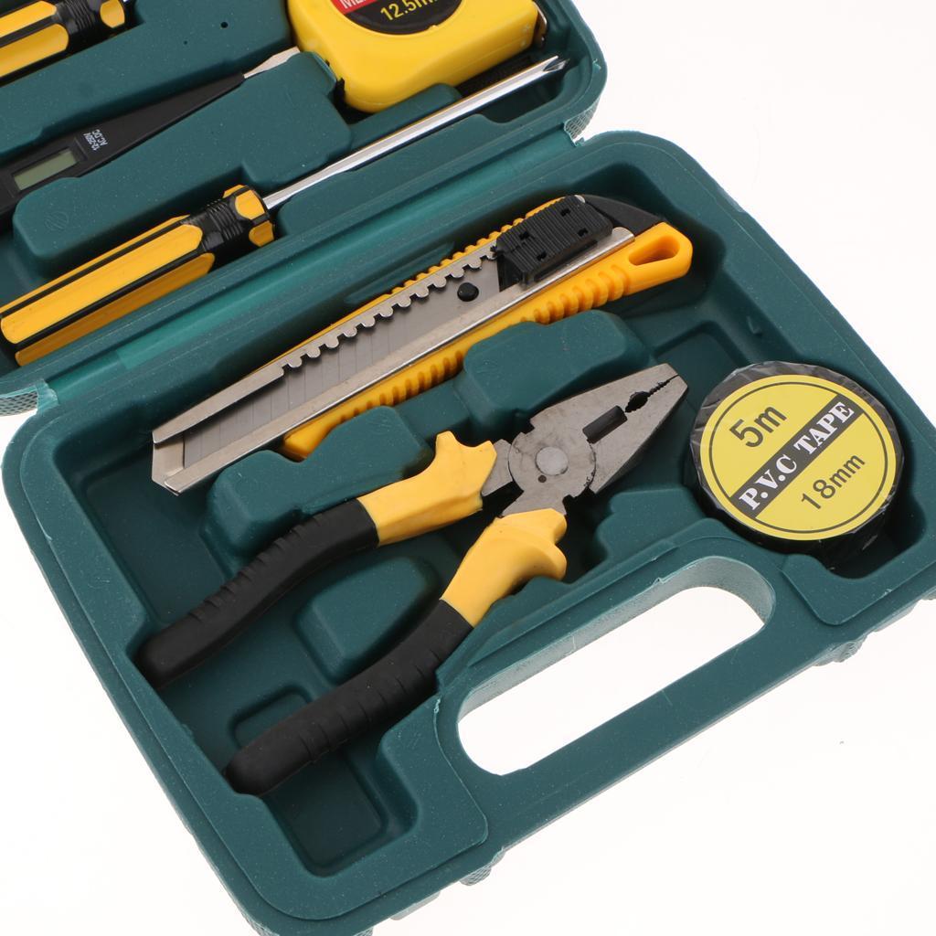 LC8008E Professional Mechanics Tools Kit Home Repair Tool Set With Case