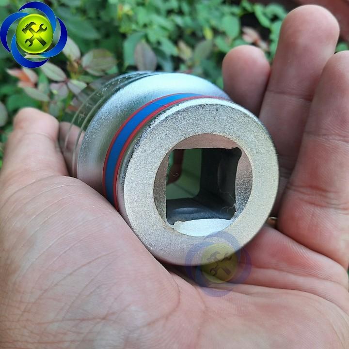 Tuýp 41mm loại 3/4 Kingtony 633541M loại ngắn 6 cạnh màu trắng