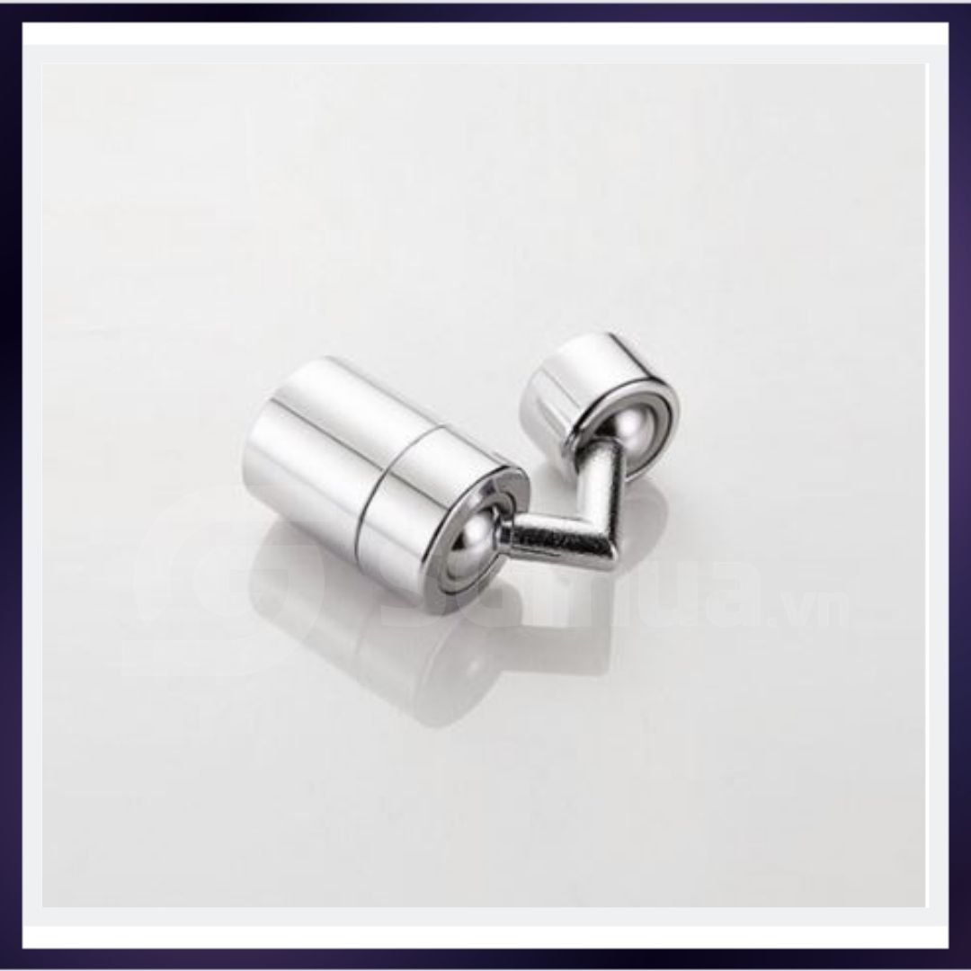 Đầu vòi tăng áp inox 304, Đầu vòi tăng áp lavabo vòi rửa chén phun cực mạnh xoay 360 độ tiết kiệm nước