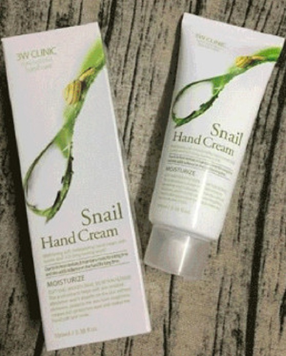 Kem dưỡng tay 3W CLINIC Snail Hand Cream 100ml