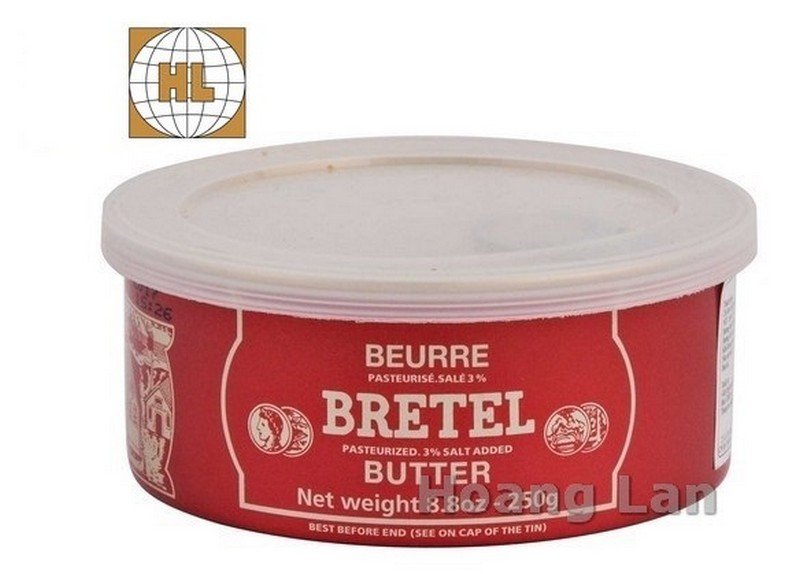 Bơ Bretel 250g (bơ đồng tiền) - Pháp