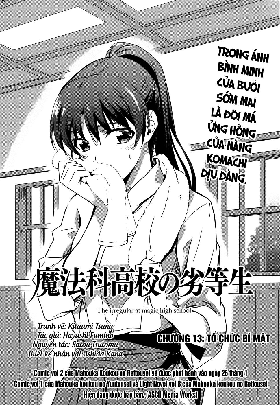 mahouka koukou no rettousei - nyuugaku hen chapter 13 2