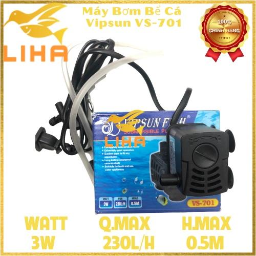 Máy Bơm Bể Cá Vipsun VS-701 - Máy Lọc Nước Cho Hồ Cá Cảnh Mini