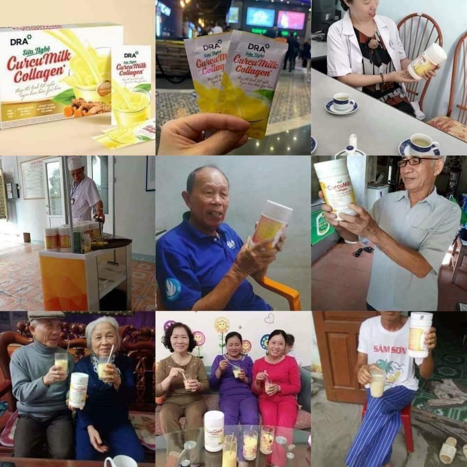 SỮA NGHỆ DRA CURCUMILK COLLAGEN - TĂNG SỨC ĐỀ KHÁNG - ĐẸP DA - ĐẸP DÁNG VÀ ĐẶC BIỆT NGƯỜI TIỂU ĐƯỜNG CÓ THỂ SỬ DỤNG