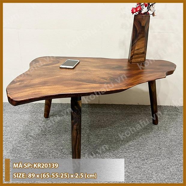 BÀN SOFA ME TÂY TỰ NHIÊN NGUYÊN TẤM ĐỘC ĐÁO - KR20138-139
