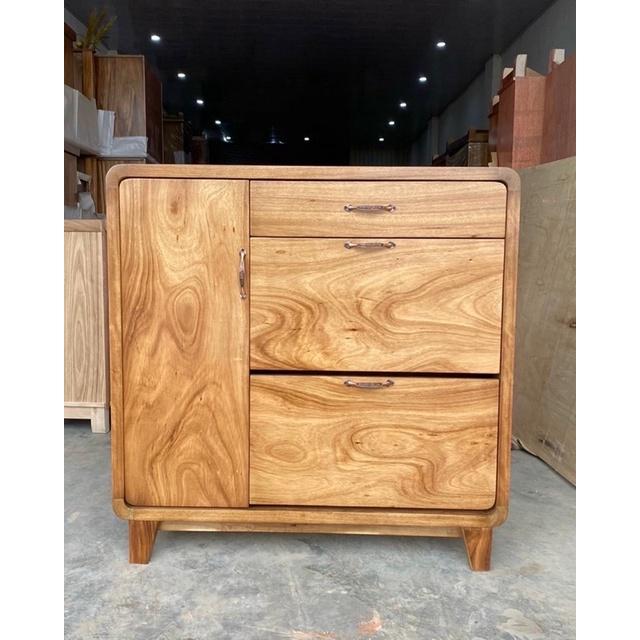 Mẫu tủ giày dép gỗ cao cấp, sang trọng