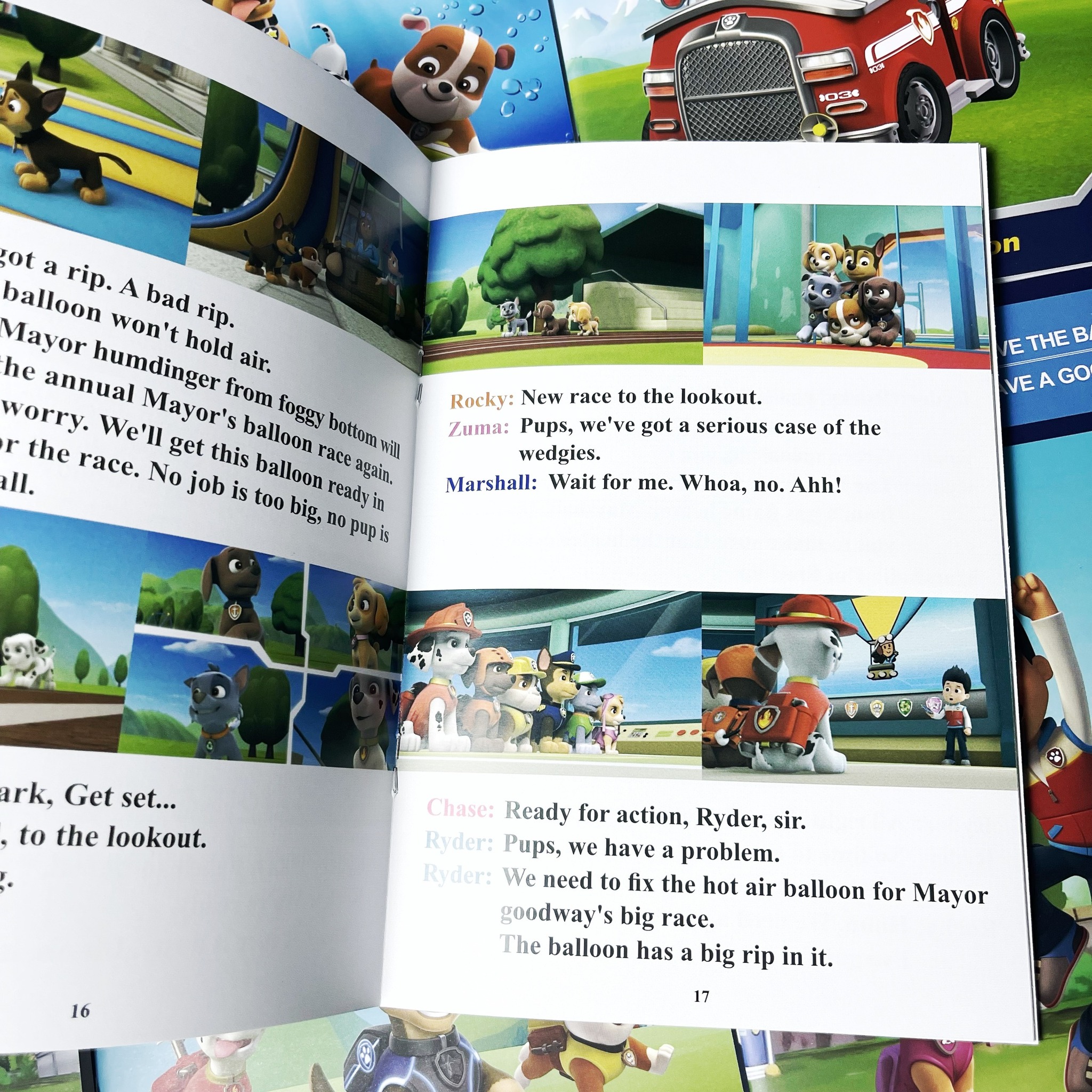 Paw patrol những chú chó cứu hộ nhập bóng màu 26c kèm audio và video