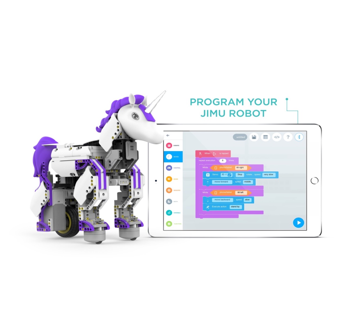 Robot Giáo dục - UBTECH JIMU UnicornBot