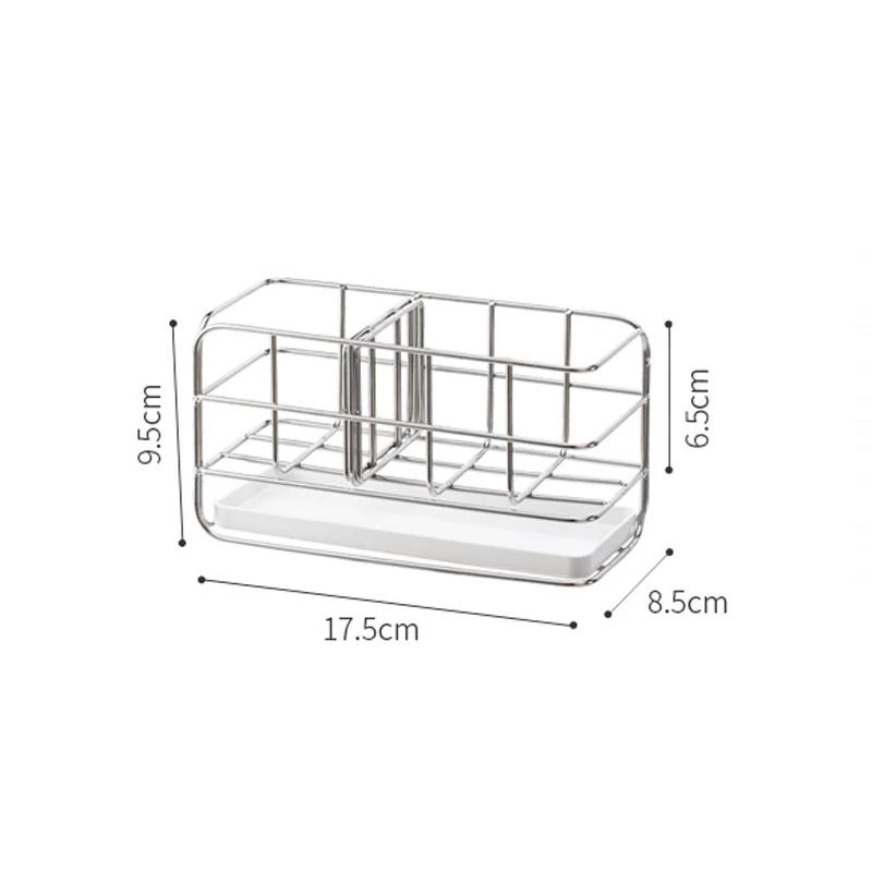 Giá Đựng Miếng Xốp Rửa Chén Đa Năng Bằng Thép Không Gỉ 304 Cho Nhà Bếp Nhà Tắm Mới