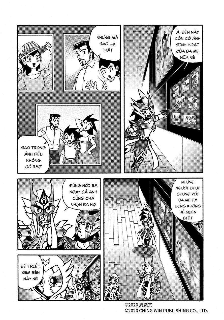 Hiệp Sĩ Giấy A (Mega Team) Chapter 21.1 - Trang 8