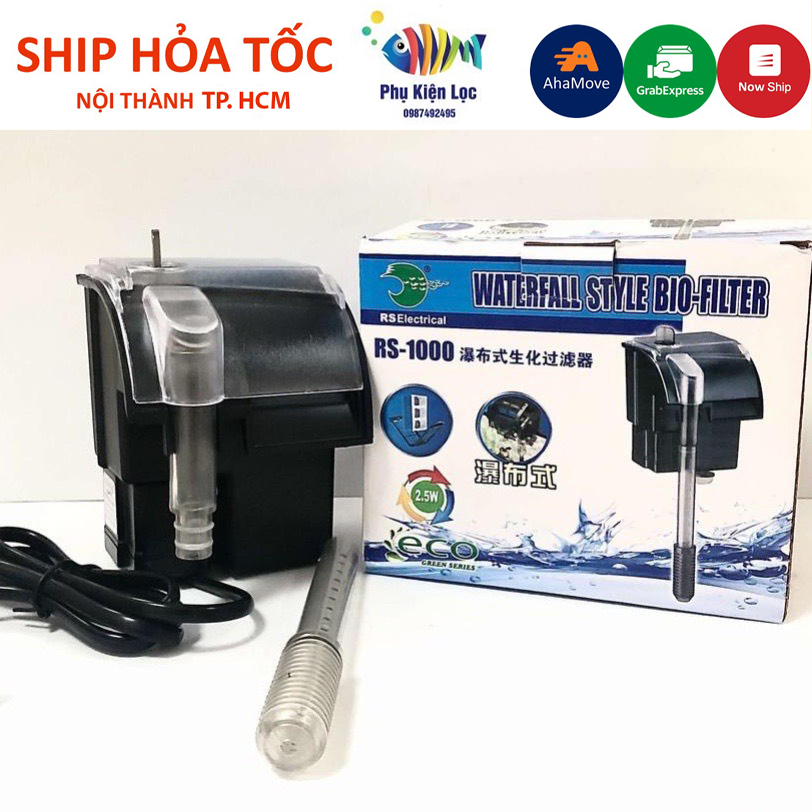 Lọc thác REsun 1000-7000 cho bể cá hồ thuỷ sinh