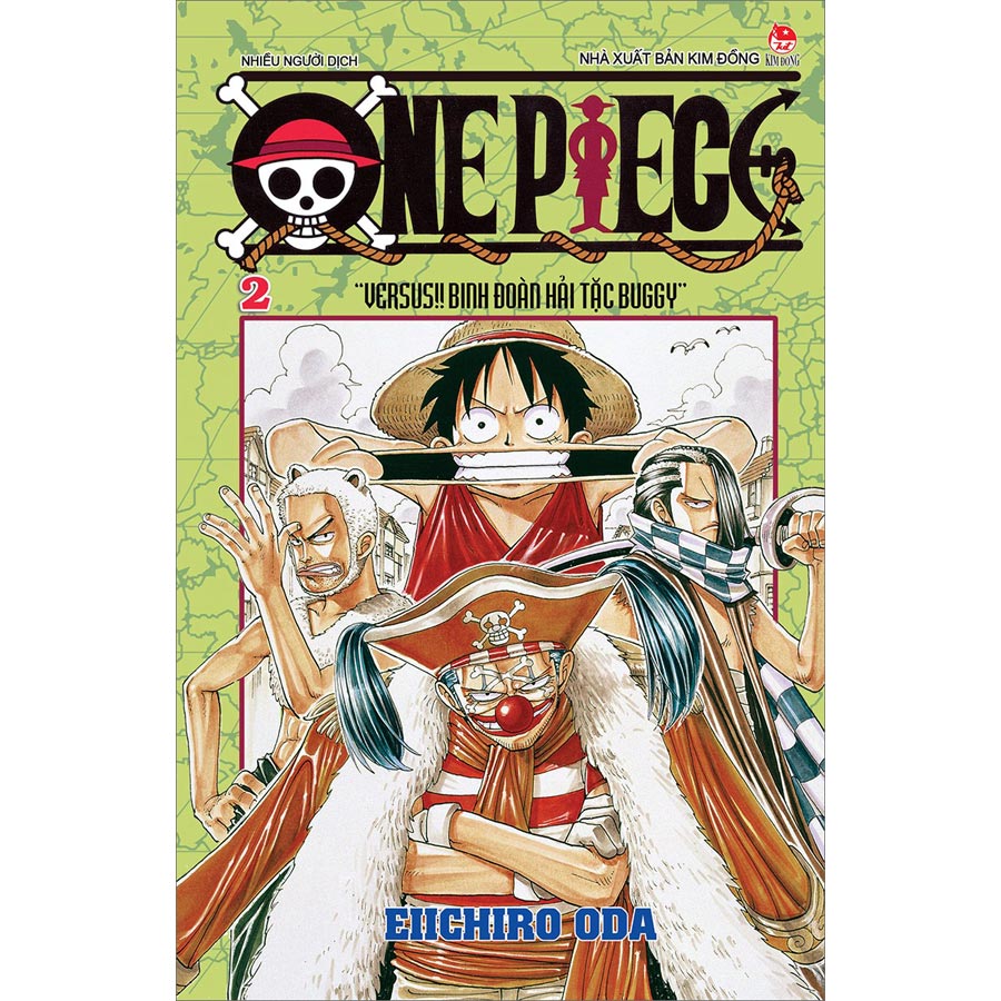 One Piece -  Tập 2: Versus!! Binh Đoàn Hải Tặc Buggy (Tái Bản 2022)